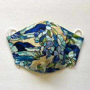 3D floral printed face mask